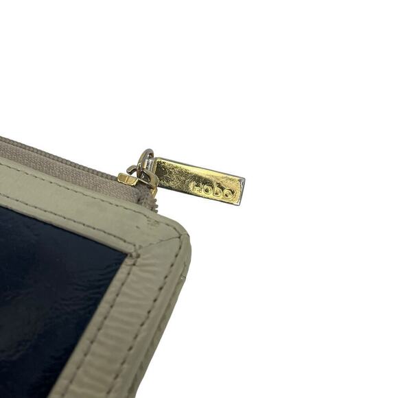 Hobo International Wallet Patent Leather Geometric Colorful Square Zip - Picture 4 of 9